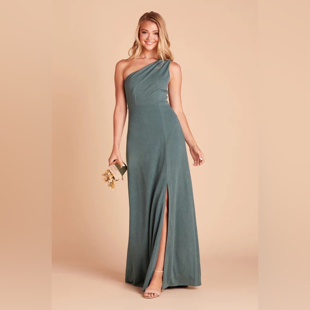 Kira Crepe Dress - Sea Glass